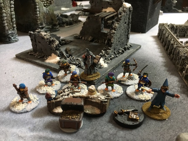 My victorious war band for Frostgrave